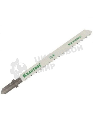 Пилки для лобзика KRAFTOOL 159516-2,5  CrV по дер,фанере,лам. обр.рез EUхвост. шаг2.5мм 75мм 2шт.