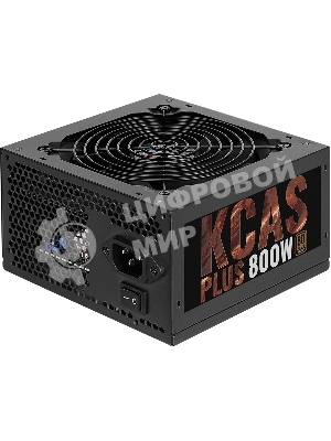 Блок питания Aerocool/Formula KCAS-800W, 800Вт, PLUS 80 PLUS Bronze, 120мм, черный