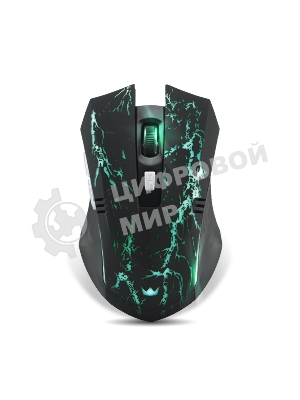 Мышь проводная Crown Gaming CMXG-600 черный, 2200 dpi, USB, кнопки - 6