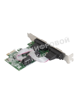 Контроллер ExeGate EXE-307 PCI-E, 2*COM port (OEM)