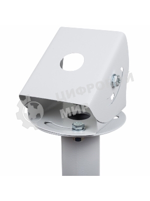 Кронштейн для камер видеонаблюдения Rexant с поворотной площадкой, труба 5,1 см, 30 см