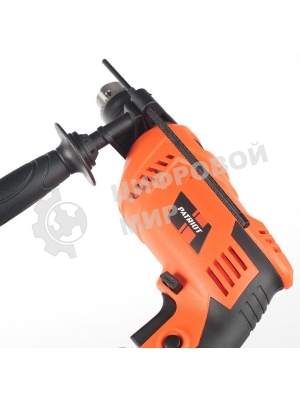 Дрель электрическая ударная PATRIOT FD 750h 120301444 с ударом, мощность 710Вт, макс.диаметр 13мм, глубиномер + дополнительная ручка