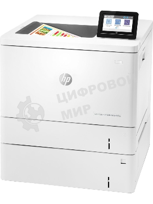 Принтер лазерный HP Color LaserJet Enterprise M555x (7ZU79A), A4, цветной, печ. до 38 стр/мин., 600 x 600 dpi, USB, RJ-45, Wi-Fi, Air Print, Mopria