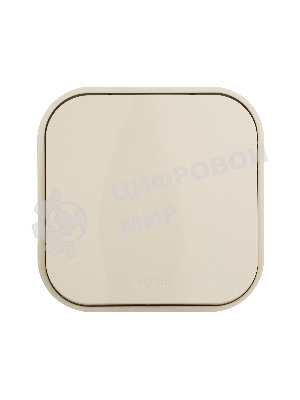 Переключатель 10A одноклавишный (Слоновая кость) Legrand 782234