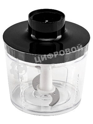 Блендер погружной Hyundai HYB-H3824 800 Вт, серебристый/черный