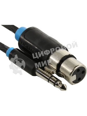 Кабель Vention аудио Jack 6.5 M/XLR F - 2м