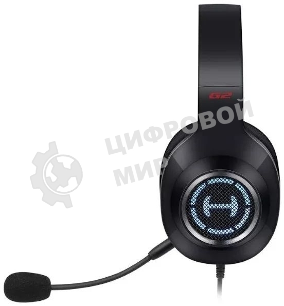 Наушники с микрофоном Edifier G2BT черный накладные BT оголовье