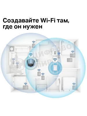 Роутер AC1900 Wi-Fi Range ExtenderSPEED: 600 Mbps at 2.4 GHz + 1300 Mbps at 5 GHz SPEC:4× Fixed External Antennas, 1× Gigabit Port, Wall PluggedFEATURE: MERCUSYS APP, WPS/Reset Button, Signal Indicator, Range Extender/Access Point mode, Adaptive Path