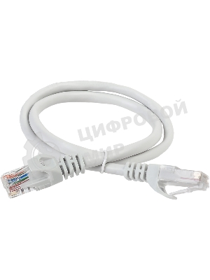 Патч-корд cat.5е UTP 2м сер. GENERICA ITK PC01-C5EU-2M-G