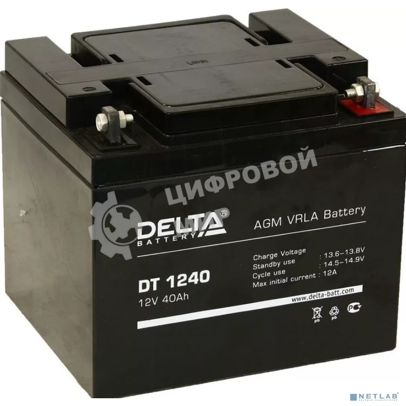 Батарея для ИБП Delta DT 1240 (12V, 40Ah)