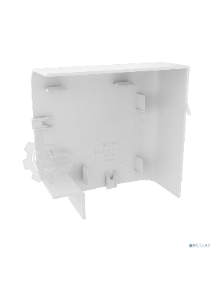 Угол плоский для кабель-канала 90х50 с разд. ДКС 09503