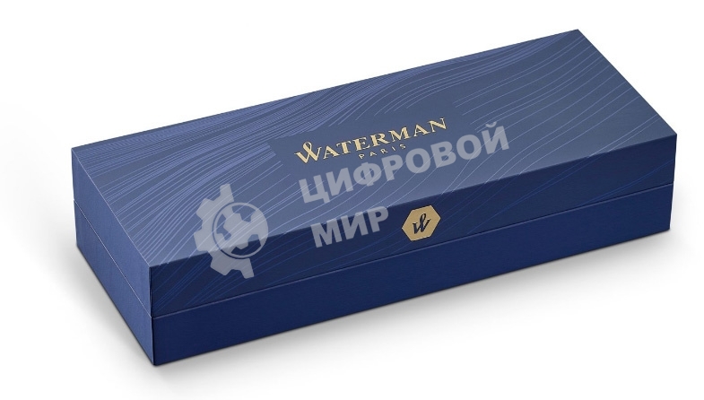 Ручка шариковая Waterman Expert 3 (CWS0951800) Black CT M, синие чернила, подарочная коробка