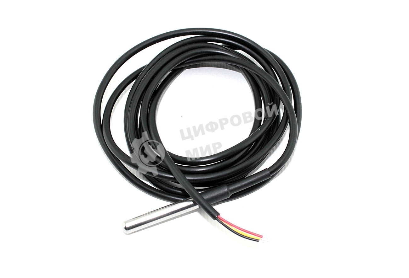 Герметичный датчик DS18B20 2 метра (без паразитного режима)