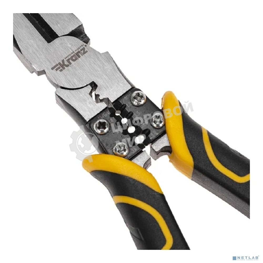 Тонкогубцы многофункциональные универсальные Kranz 200 мм