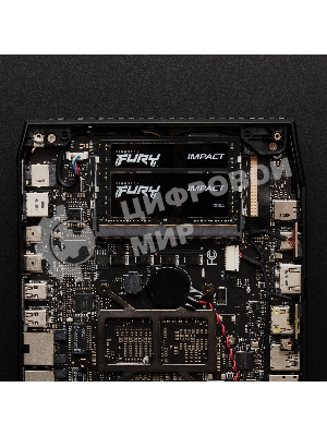 Оперативная память Kingston Fury Impact, DDR5, 8GB (1x8GB), 4800MHz, CL38 SO-DIMM