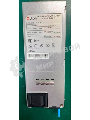Блок питания серверный Server power supply Qdion Model PSR-1600-PT P/N:7301600PSR0001 CRPS 1U Module 1600W Efficiency 80 Plus Platinum, Gold Finger (option), Cable connector: C14 [U1A-D11600-DRB/99MAD11600I1170311]