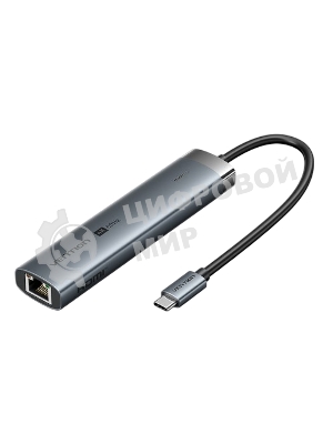 Мультифункциональный хаб Vention USB-C 6 в 1, шт.