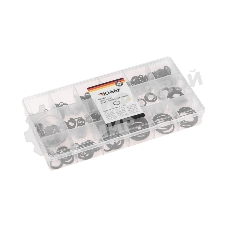 Набор резиновых уплотнительных колец Kranz 3-22 мм (225 шт/уп)