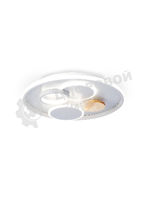 Светильник Ambrella light FL4803 GR серый 3000K-6400K 70W D500*95 (ПДУ ИК)