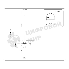 Светильник Ambrella light LH75365 GD/WH золото/белый G9 max 28W D70*1490