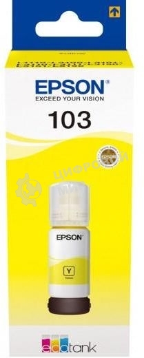 Чернила Epson 103Y C13T00S44A желтый (65 мл) для Epson L3100/3110/3150