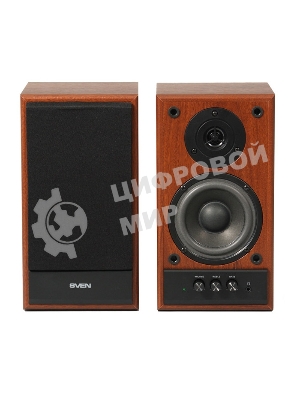 Акустическая система SVEN SPS-702 2.0 коричневый/орех 40Вт