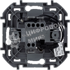 Переключатель 1-клавишный с подсветкой/индикацией 10AX 250 В белый