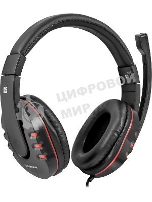 Гарнитура Defender Warhead G-160 чёрный, проводная