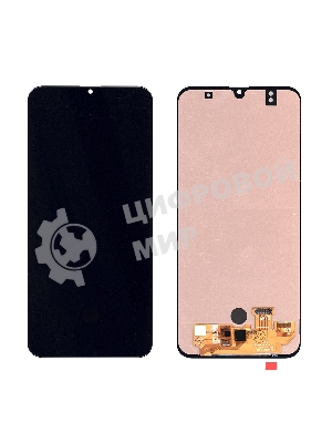 Дисплей для Samsung Galaxy A30S SM-A307F в сборе с тачскрином (OLED) черный