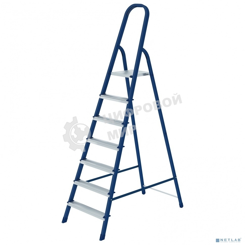Стремянка Сибртех 7 ступеней, стальная