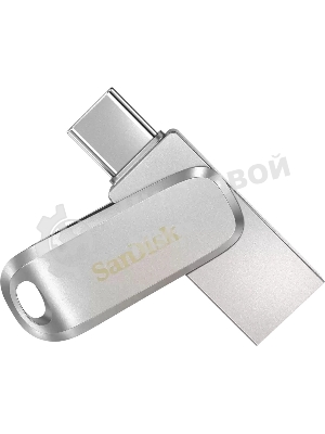 Флешка USB 64Gb SanDisk Ultra Dual Luxe, USB 3.1 - USB Type-C