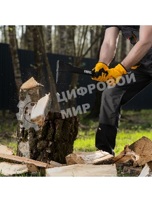 Колун Denzel F7, 1400 гр, двухкомпонентная рукоятка, 500 мм