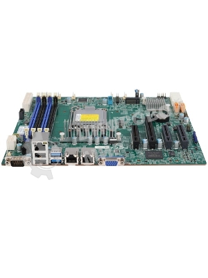Материнская плата Supermicro X13SEM-F-B, 1xLGA-4677, OEM Intel Xeon SP gen 4, Intel C741, 8x DDR5 4800/4400/4000 MHz. 2x1Gbe Base-T i350+1xMgmt LAN, 10xSATA3, 2xSATA-DOM, 5xUSB 3.2, 2xPCI-Ex16+1xPCI-E x8+4xMCIO x8, 2xM.2, mATX