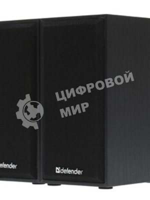 Акустическая система Defender SPK-240 2.0 черный (2x3 Вт, USB пит, раз. д. науш.)