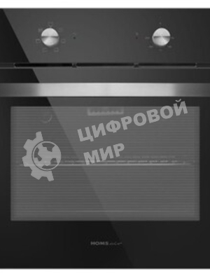 Духовой шкаф электрический встраиваемый HOMSair OES660BK01 черный