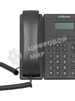 Телефон IP Flyingvoice FIP-10 черный