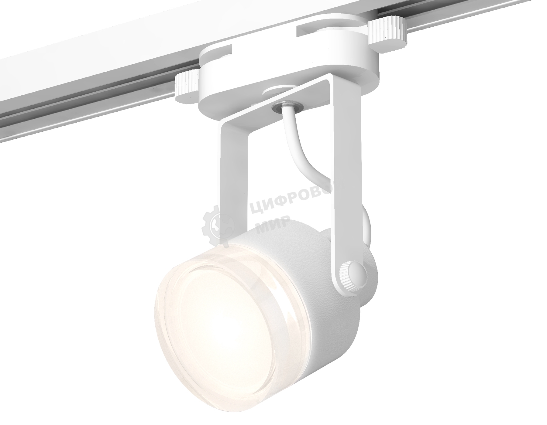 Светильник Ambrella light XT6601083 WH/FR/CL белый/белый матовый/прозрачный MR16 GU10 (C6601, N6241)