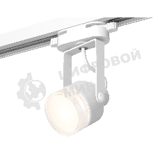 Светильник Ambrella light XT6601083 WH/FR/CL белый/белый матовый/прозрачный MR16 GU10 (C6601, N6241)