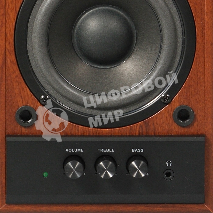 Акустическая система Sven SPS-702 2.0 коричневый/орех 40Вт
