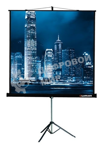 Экран на треноге Lumien 183x244см Master View LMV-100108 4:3 напольный рулонный