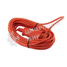 Удлинитель-шнур PROconnect ПВС 2х0.75, 10 м, б/з, 6 А, 1300 Вт, IP20, оранжевый