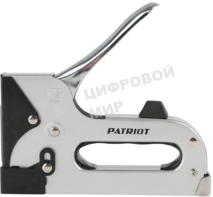Степлер PATRIOT Platinum SPQ-112L скобы тип 140 (6-14мм), профессиональный, в комплекте 1000 скоб