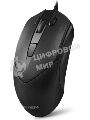 Мышь проводная SVEN RX-95 черный, 4000 dpi, USB, кнопки - 6