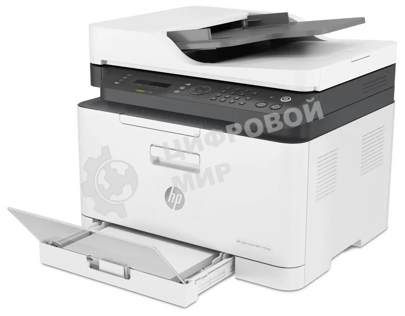 МФУ лазерное HP Color LaserJet 179fnw (4ZB97A), А4, цветной, печ. до 18 стр/мин. (ч/б) до 4 стр/мин. (цвет), скан. до 15 стр/мин. (ч/б) 6 стр/мин. (цвет), 600x600dpi, USB, RJ-45, Wi-Fi, Air Print, Mopria