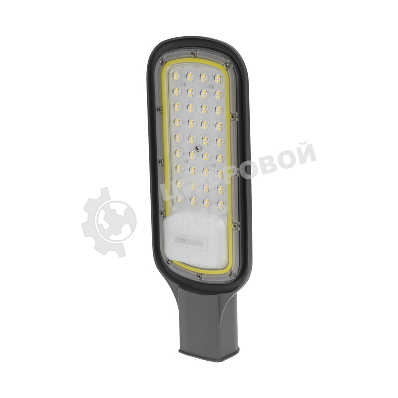 Светильник светодиодный консольный Rexant ДКУ 03-30-5000К-Ш-C IP65 черный