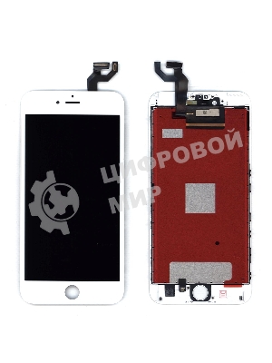 Дисплей для Apple iPhone 6S Plus в сборе с тачскрином (AAA) белый