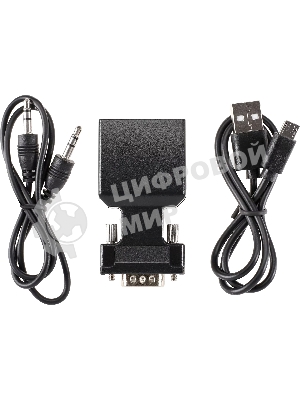 Переходник HDMI(F) --> VGA(M)+audio, AOpen CA336A 1080x60Hz