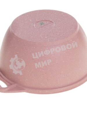 Кастрюля Kukmara к21tsr а/пр литая 2,0 л стекл/кр Trendy style rose