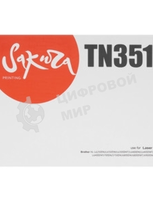 Картридж лазерный Sakura TN3512 для Brother HL-L6250DN, HL-L6300DW, HL-L6300DWT, HL-L6400DW, HL-L6400DWT, DCP-L6600DW, MFC-L6800DW, MFC-L6800DWT, MFC-L6900DW, MFC-L6900DWT, черный, 12 000 к.
