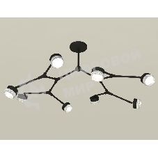 XB9060201/8 SBK/CL черный песок/прозрачный GX53 (C9060, N8480)